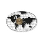 Метален ѕиден атлас часовник