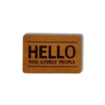 Welcome патосници 40X60 cm