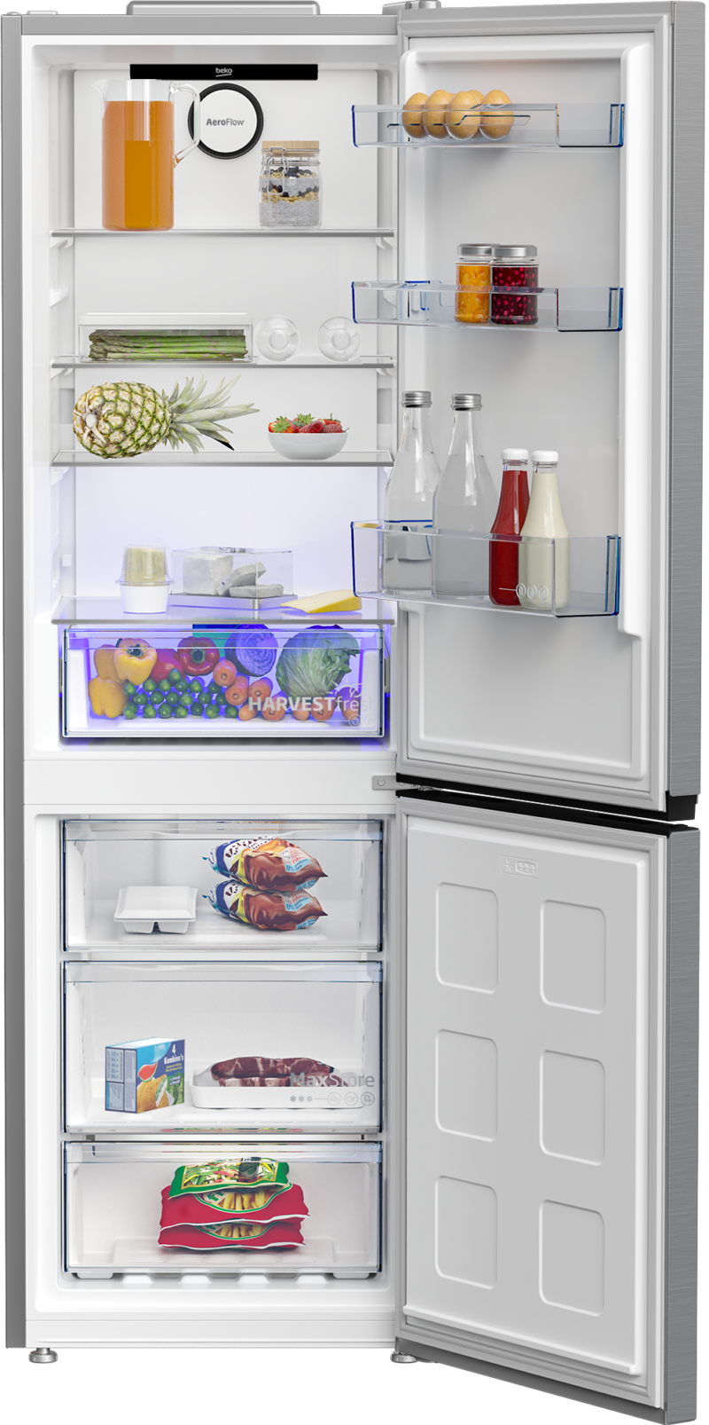 Комбиниран фрижидер BEKO B3RCNA364HDXB