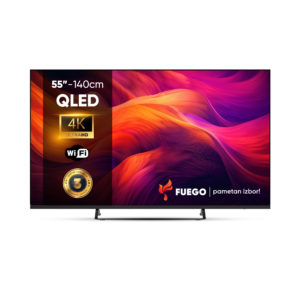 Телевизор QLED 4K Smart TV FUEGO 55 ELU 820 GTV, 55"(139cm)